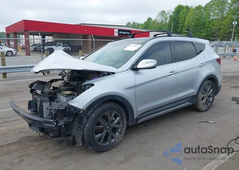 2018 Hyundai Santa Fe Sport 2.0T Ultimate из США, поврежденный, VIN 5XYZW4LA6JG507076